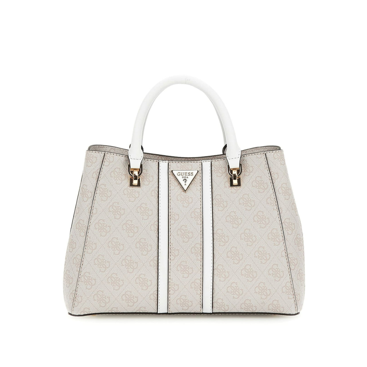 Borsa a Mano Guess Donna Noreen Bianco/cipria