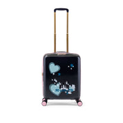 Trolley Braccialini Donna PUPPIES Nero/rosa