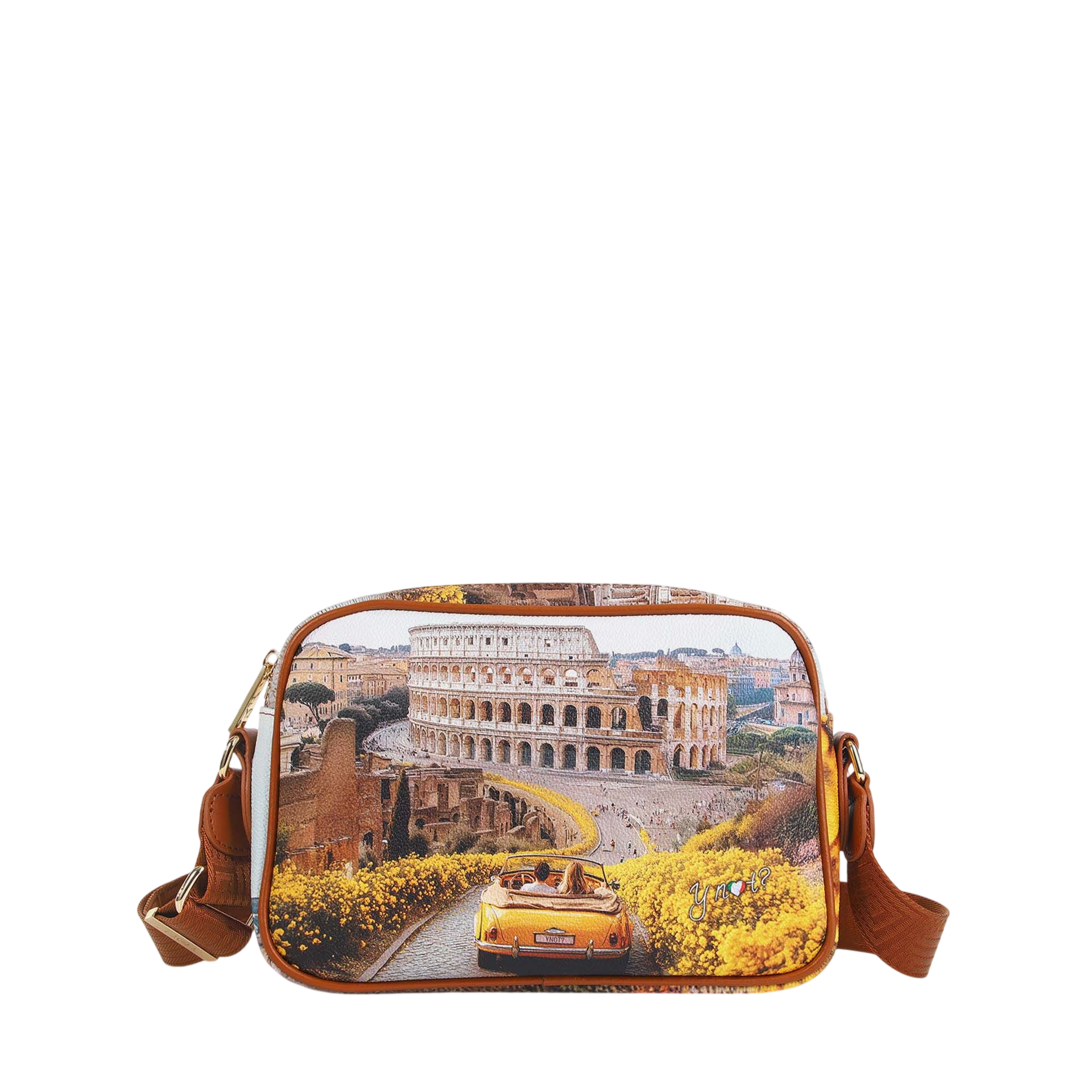 Borsa a Tracolla Y Not? Donna Sunshine Rome Multicolore