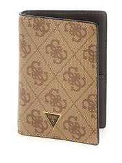 Porta carte Guess Uomo Black Beige/marrone