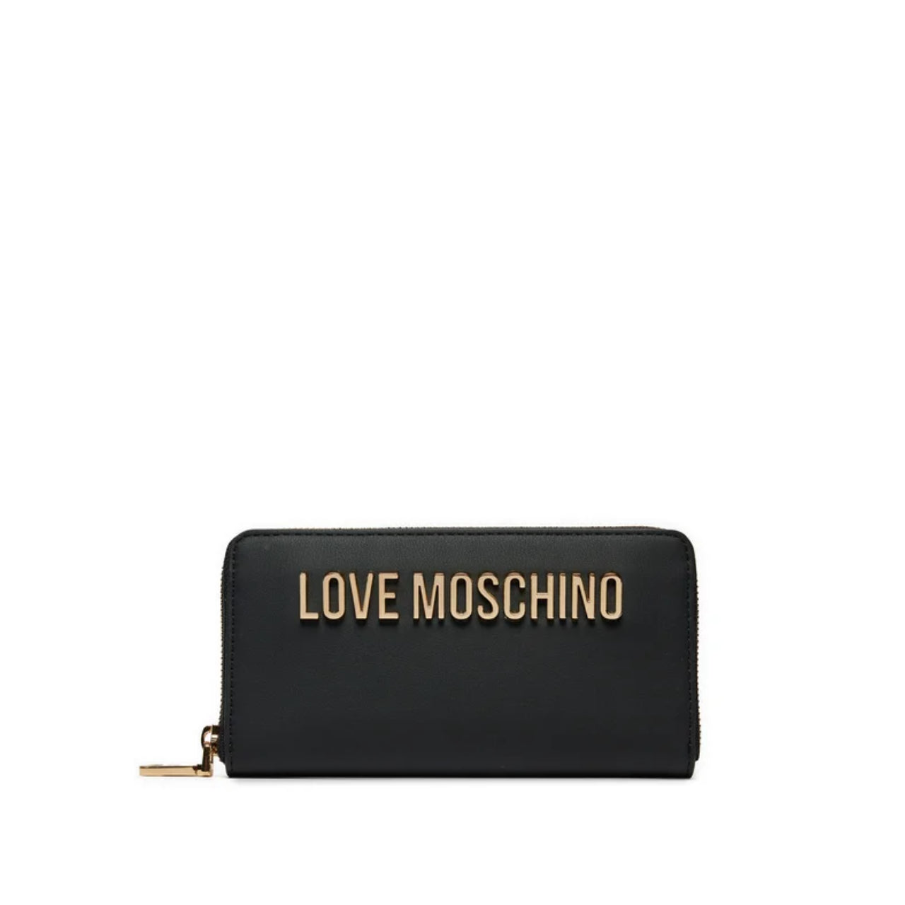 Portafoglio Love Moschino Donna Bold Love Large Nero/oro