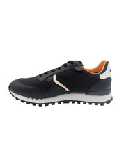 Sneakers Blauer Uomo Dixon02 Nero/Arancione