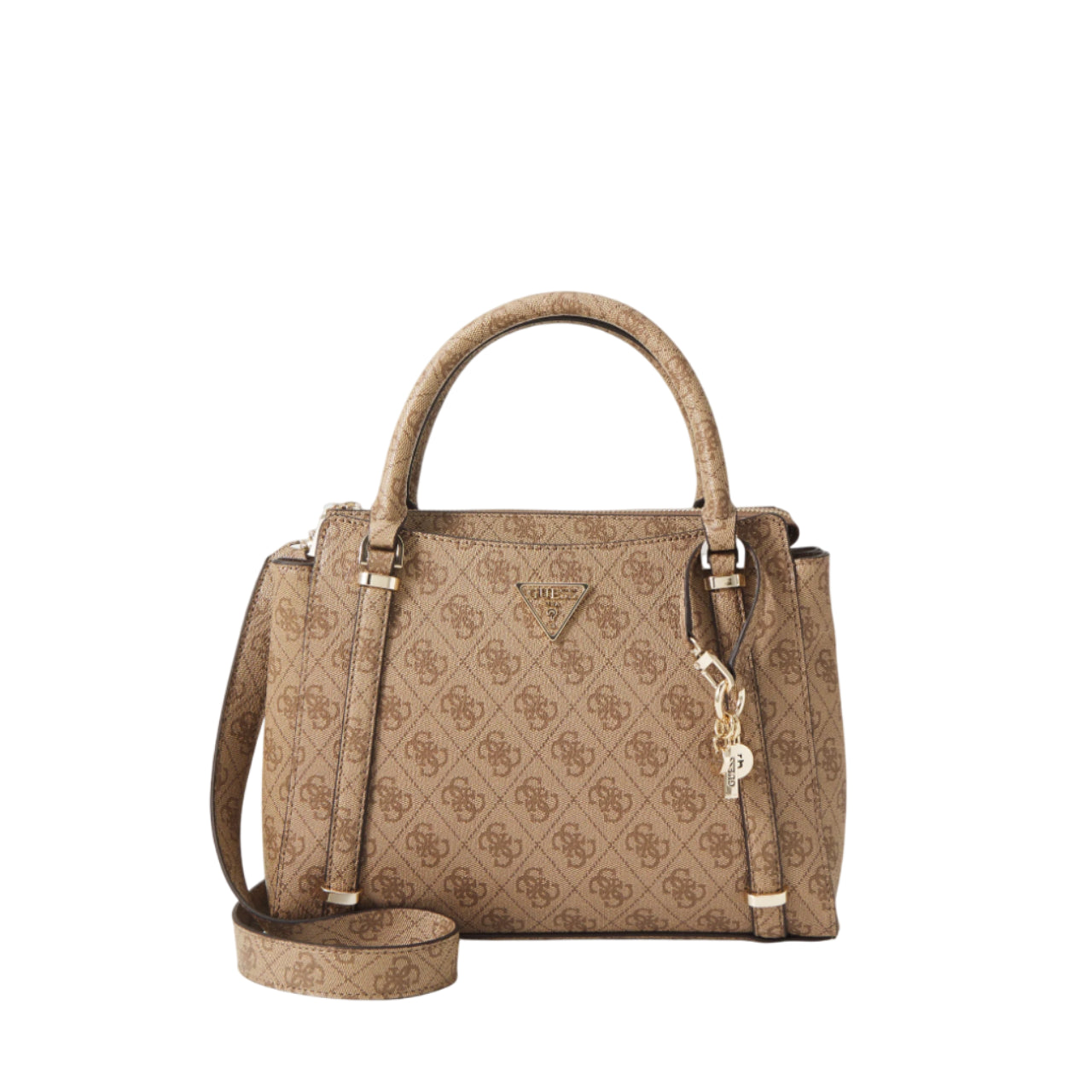 Borsa a Mano Guess Donna ECO ERICA Nocciola/marrone
