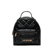 Zaino Love Moschino Donna Quilted Nero/oro