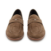 Mocassini GUARDIANI Uomo Low Suede Marrone
