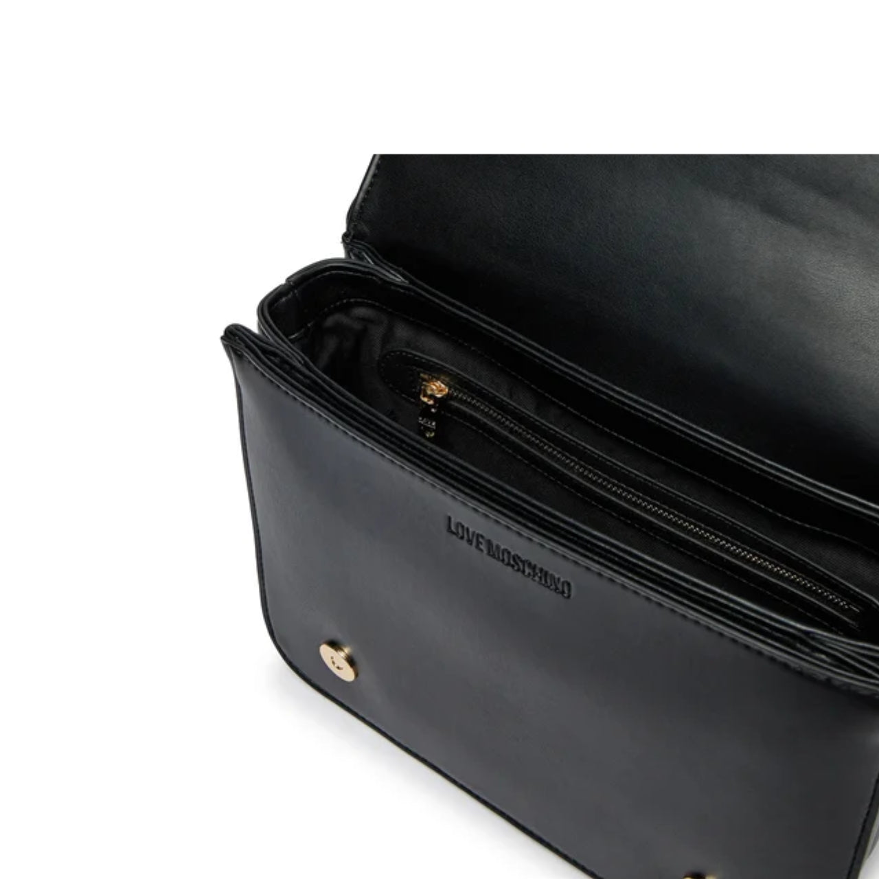 Borsa a Tracolla Love Moschino Donna Quilted Nero