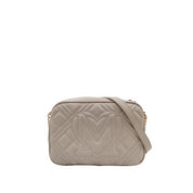 Borsa a Tracolla Love Moschino Donna Quilted Avorio