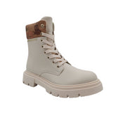 Anfibi Alviero Martini 1^ Classe Donna 2024 Bianco/Geo Beige