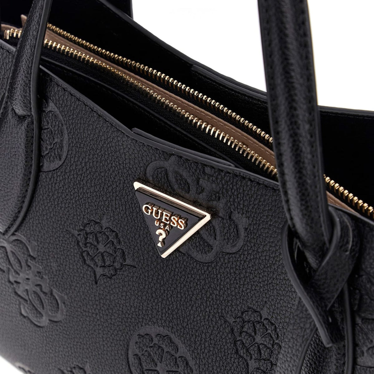Borsa a Mano Guess Donna Keandra Nero