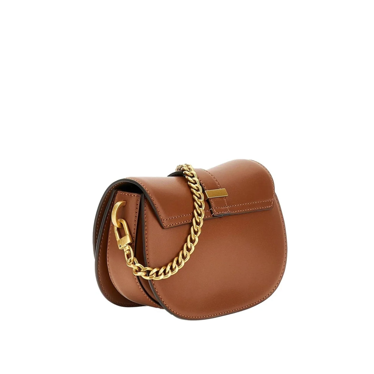 Borsa a Spalla Guess Donna Kuba Mini Cognac