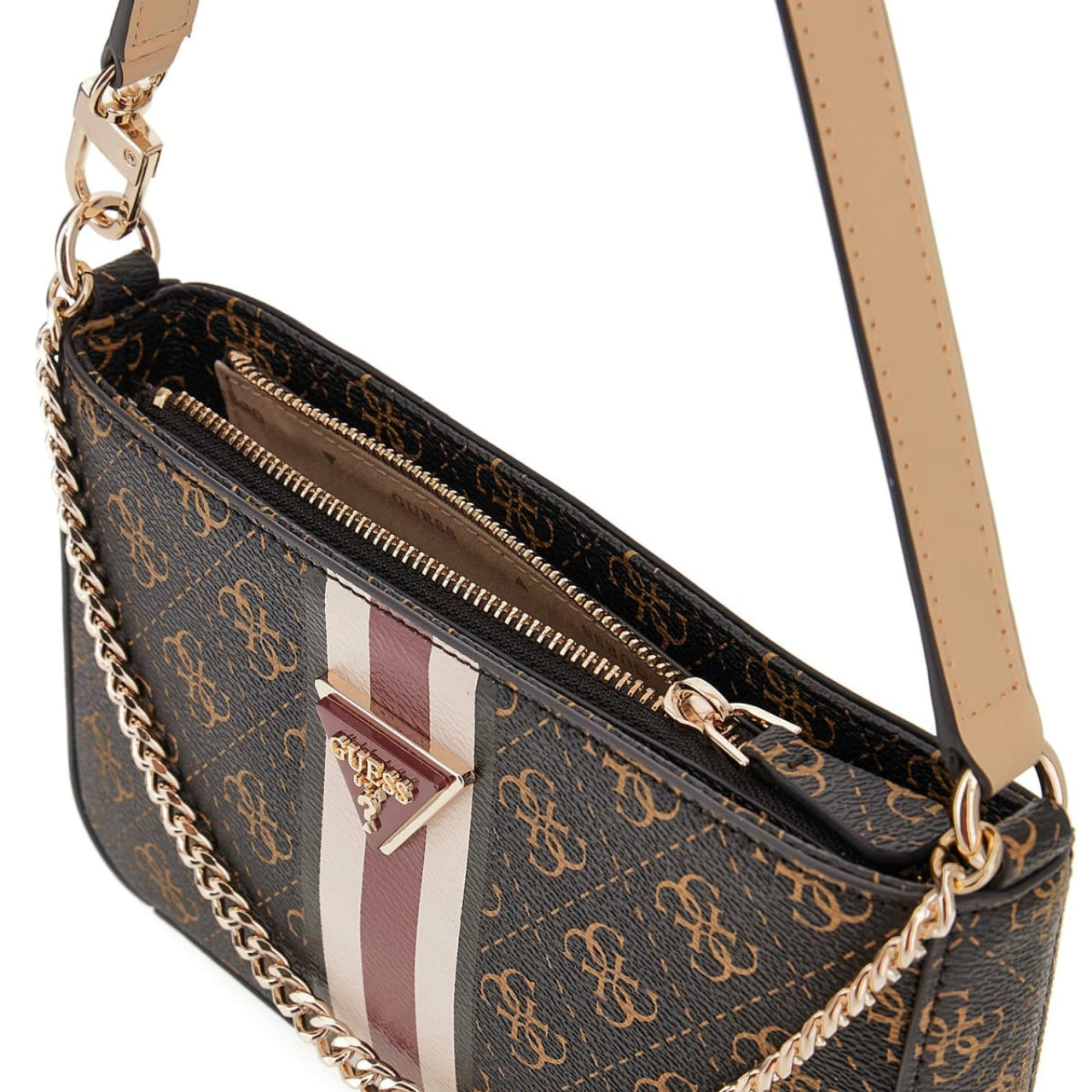 Sottospalla Guess Donna Noelle mini Marrone scuro