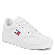 Sneakers Tommy Hilfiger Uomo Tjm Retro Basket Bianco