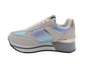 Sneakers Y Not? Donna White Sky grigio/blu