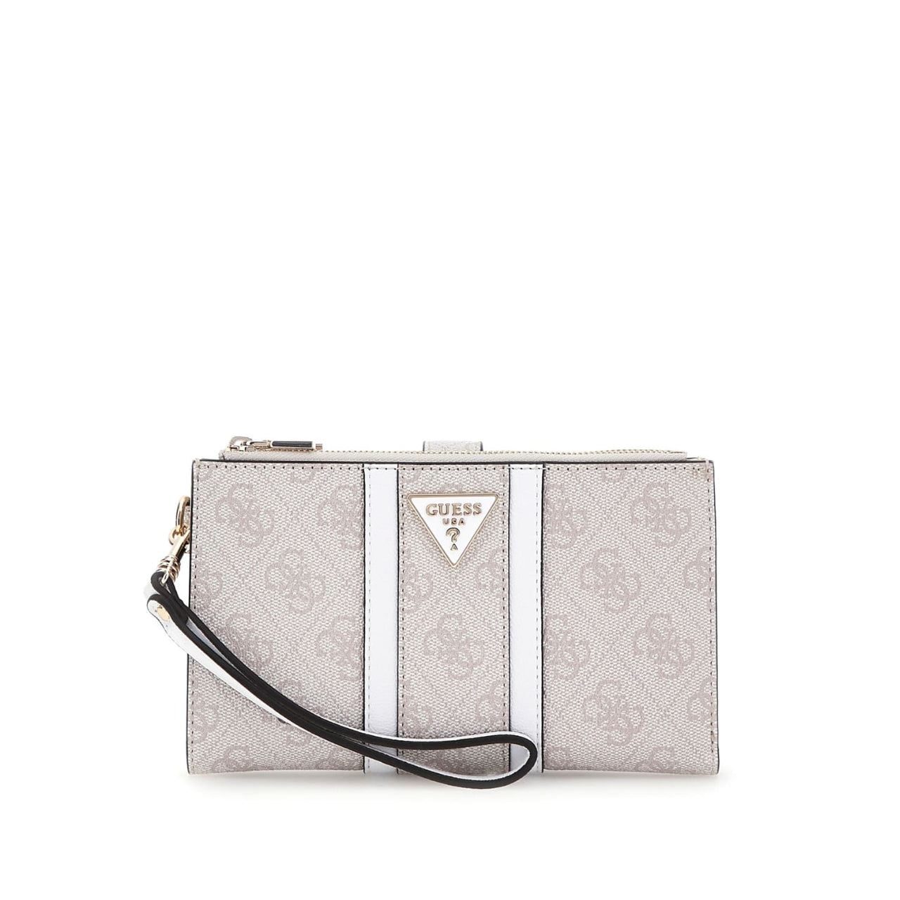 Portafoglio Guess Donna Noreen large Bianco/cipria