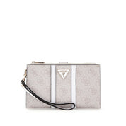 Portafoglio Guess Donna Noreen large Bianco/cipria