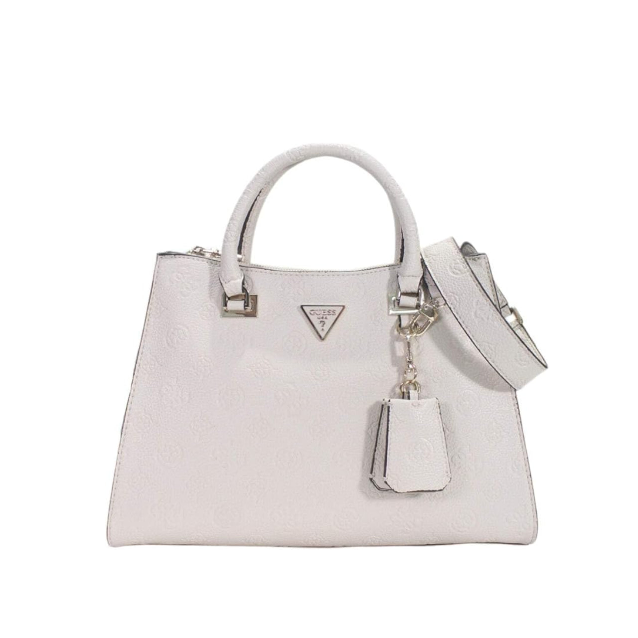 Borsa a Mano Guess Donna Cresidia Avorio