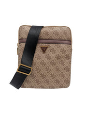 Borsello Guess Uomo Vezzola Marrone/beige