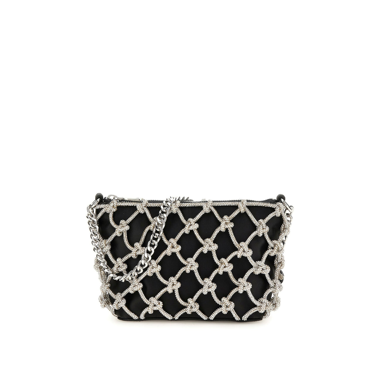 Tracollina Guess Donna Zalina Mini Nero/argento