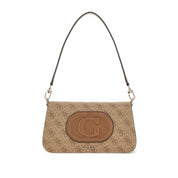 Borsa a Tracolla Guess Donna Eco Mietta Nocciola/marrone