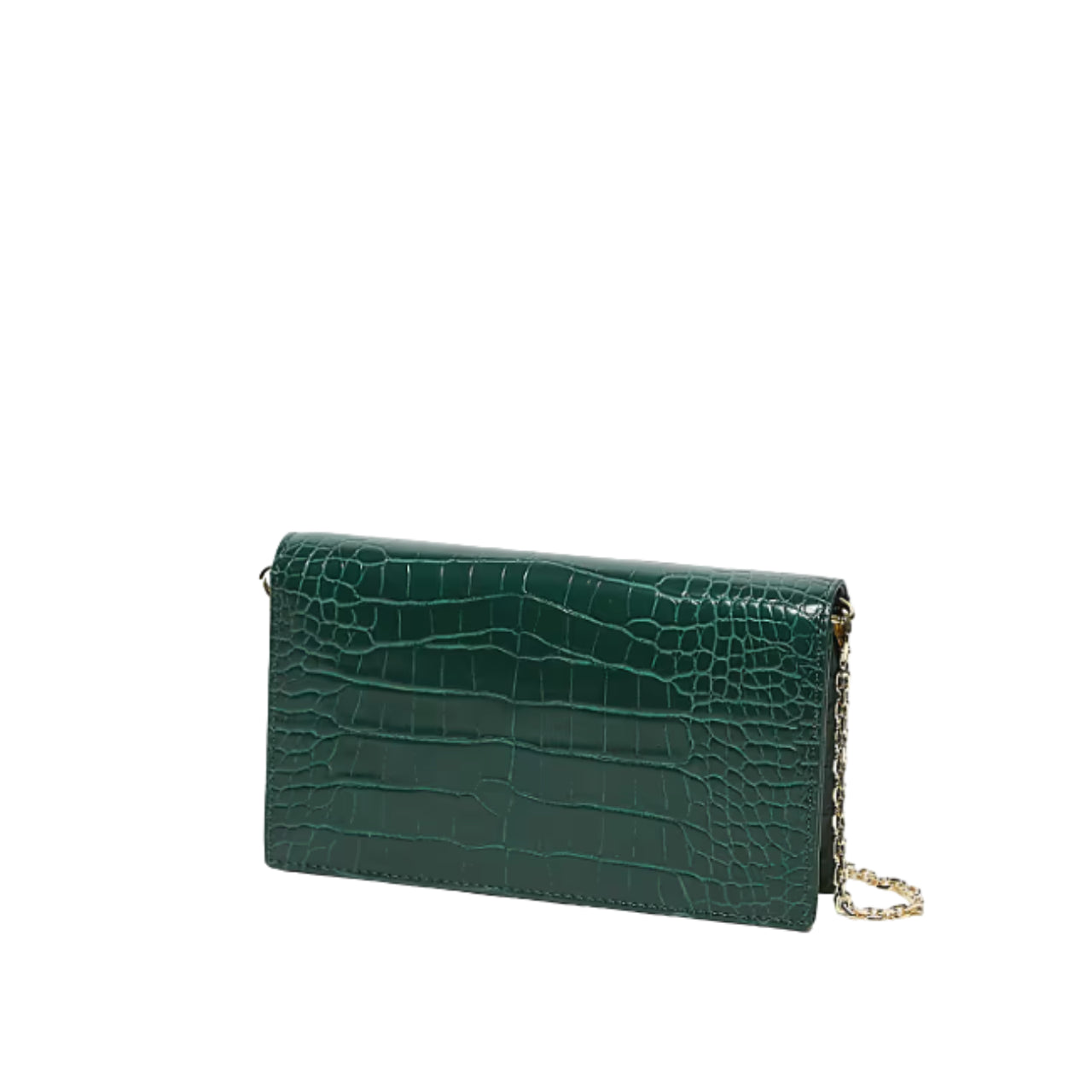 Tracollina Love Moschino Donna Shiny Croco Verde