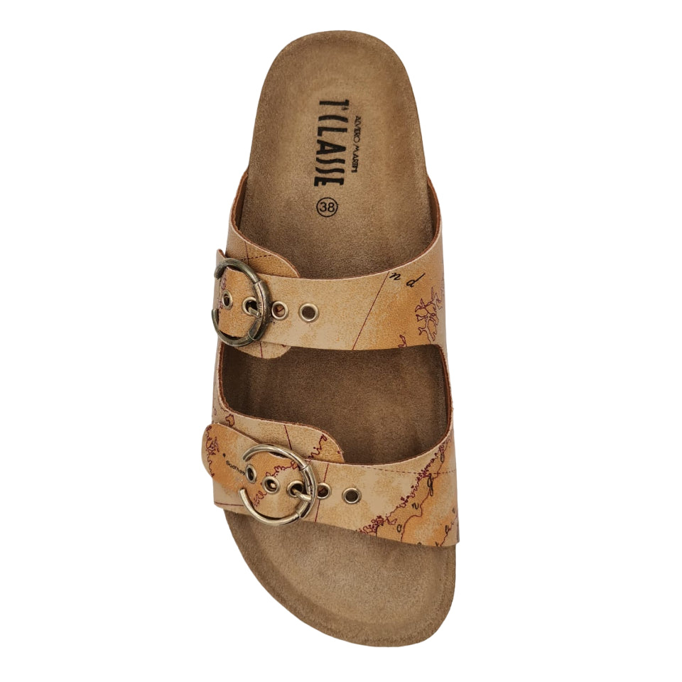 Ciabatte Alviero Martini 1^ Classe Donna Woman Slipper Geo classic