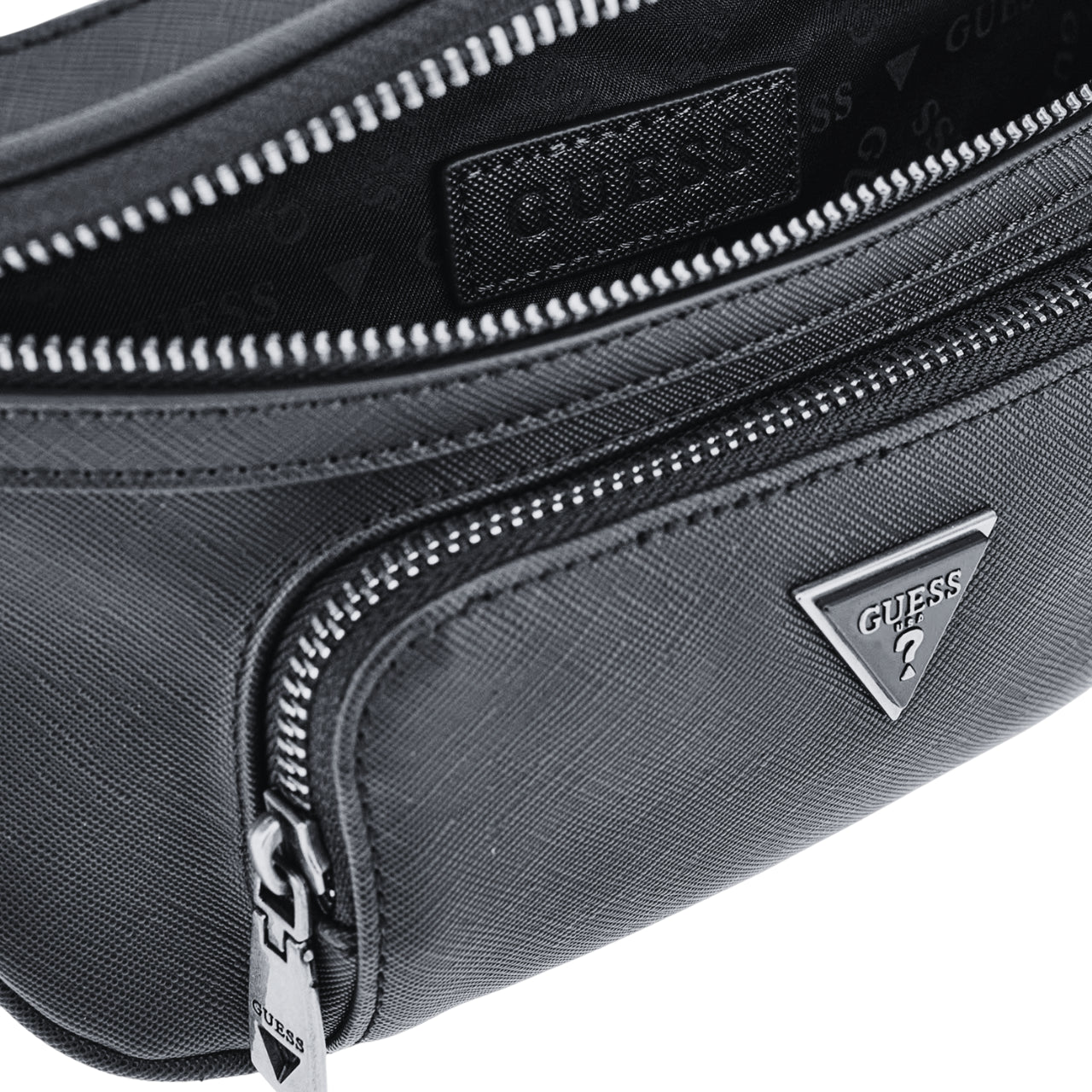Marsupio Guess Uomo Milano Nero/grigio