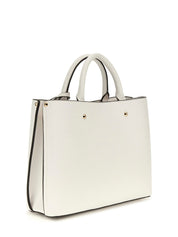 Borsa a Mano Guess Donna Meridian Bianco