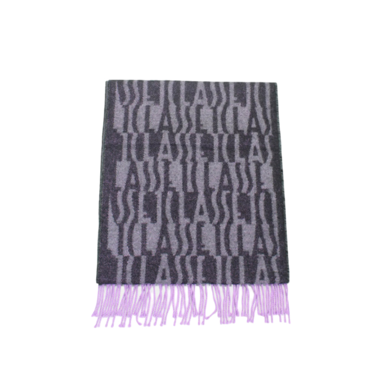 Sciarpa Alviero Martini 1^ Classe Donna Loghi Allover Viola/grigio