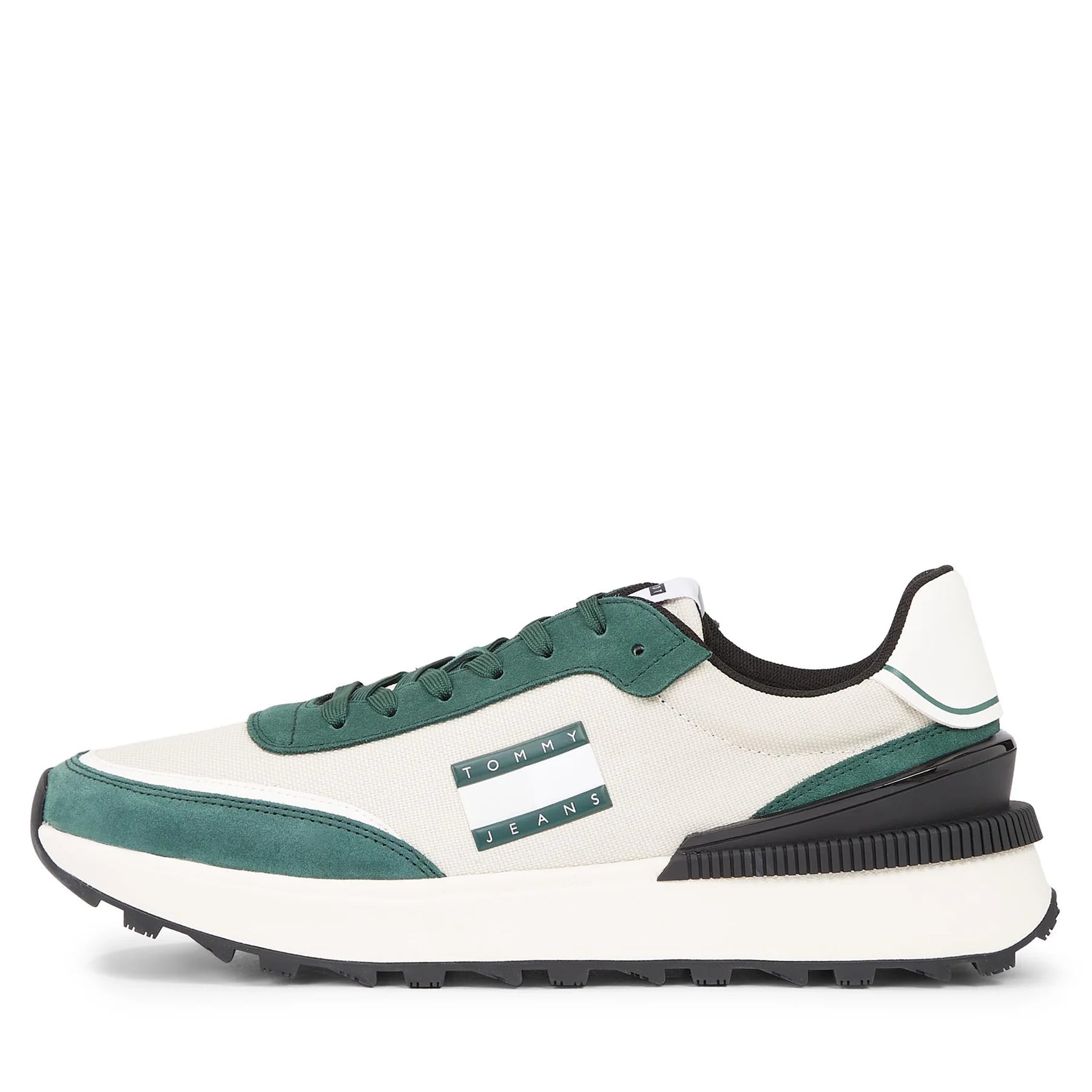 Sneakers Tommy Hilfiger Uomo Technical Runner Verde chiaro