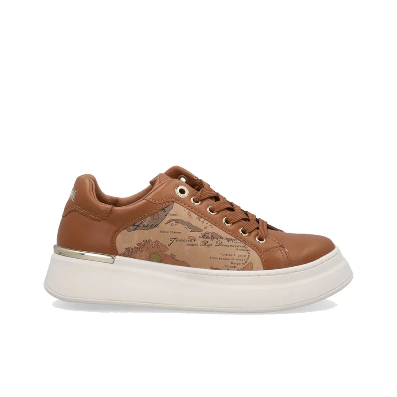 Sneakers Alviero Martini 1^ Classe Donna 1980 Marrone/Geo Classic