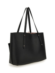 Borsa a Spalla Guess Donna Eco Brenton Nero