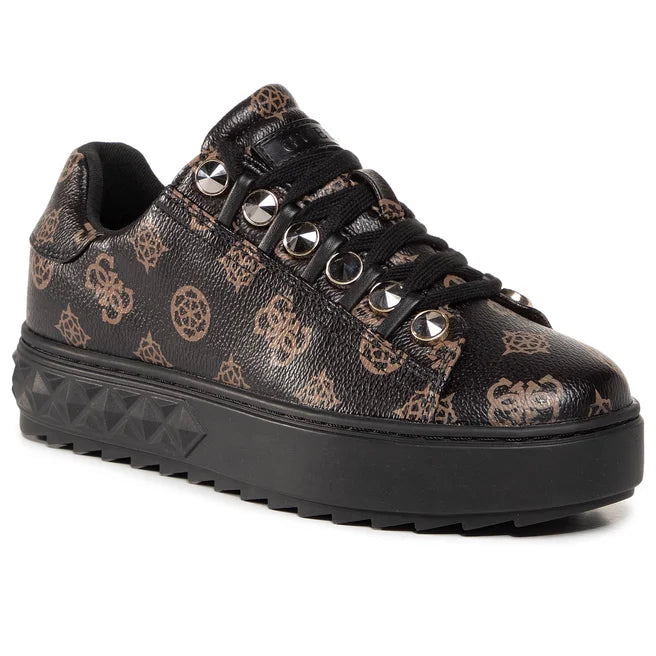 Sneakers Guess Donna Fairest Nero/marrone