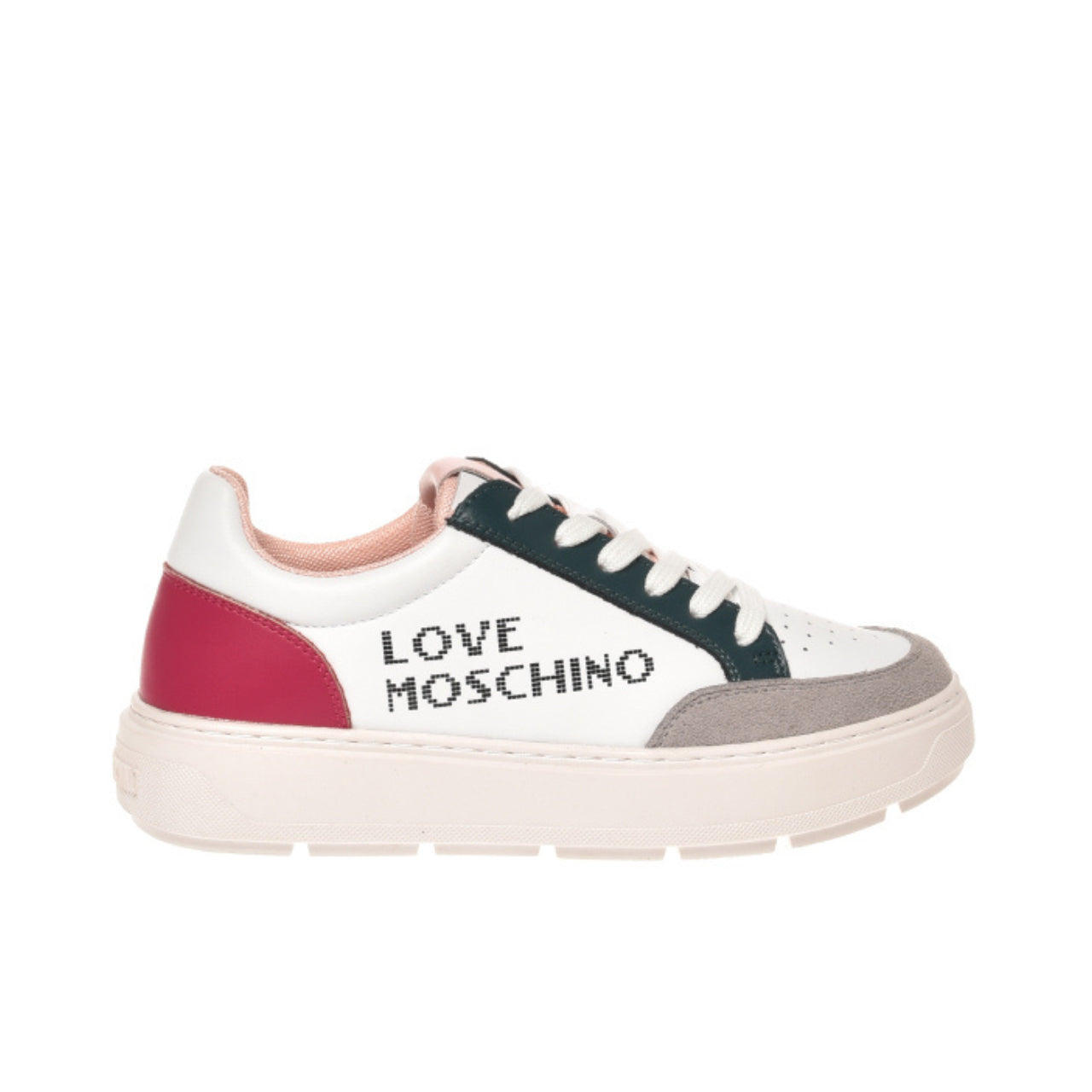 Sneakers Love Moschino Donna Bold love Bianco/multi