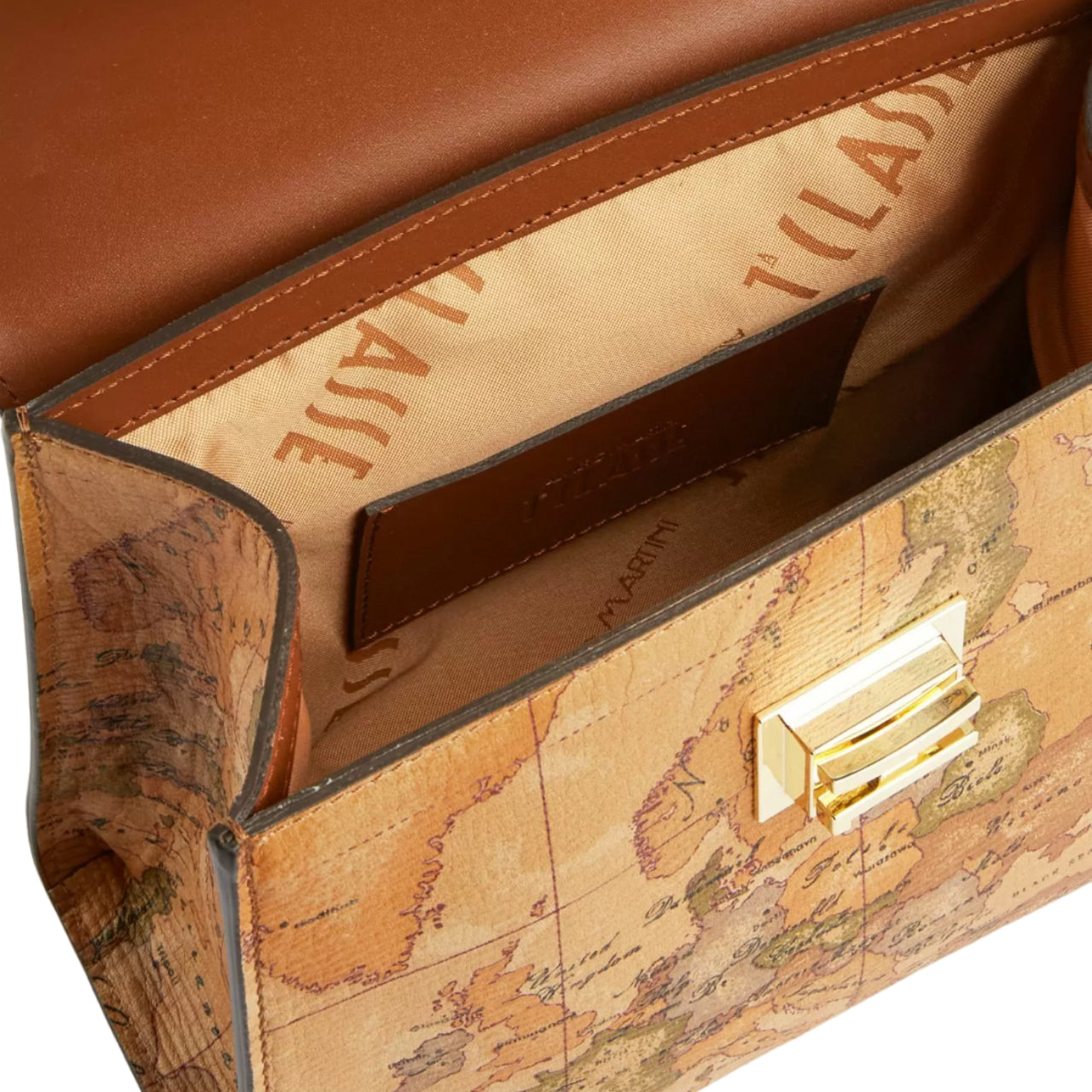 Borsa a Mano Alviero Martini 1^ Classe Donna Brilliant Bag Geo classic/marrone