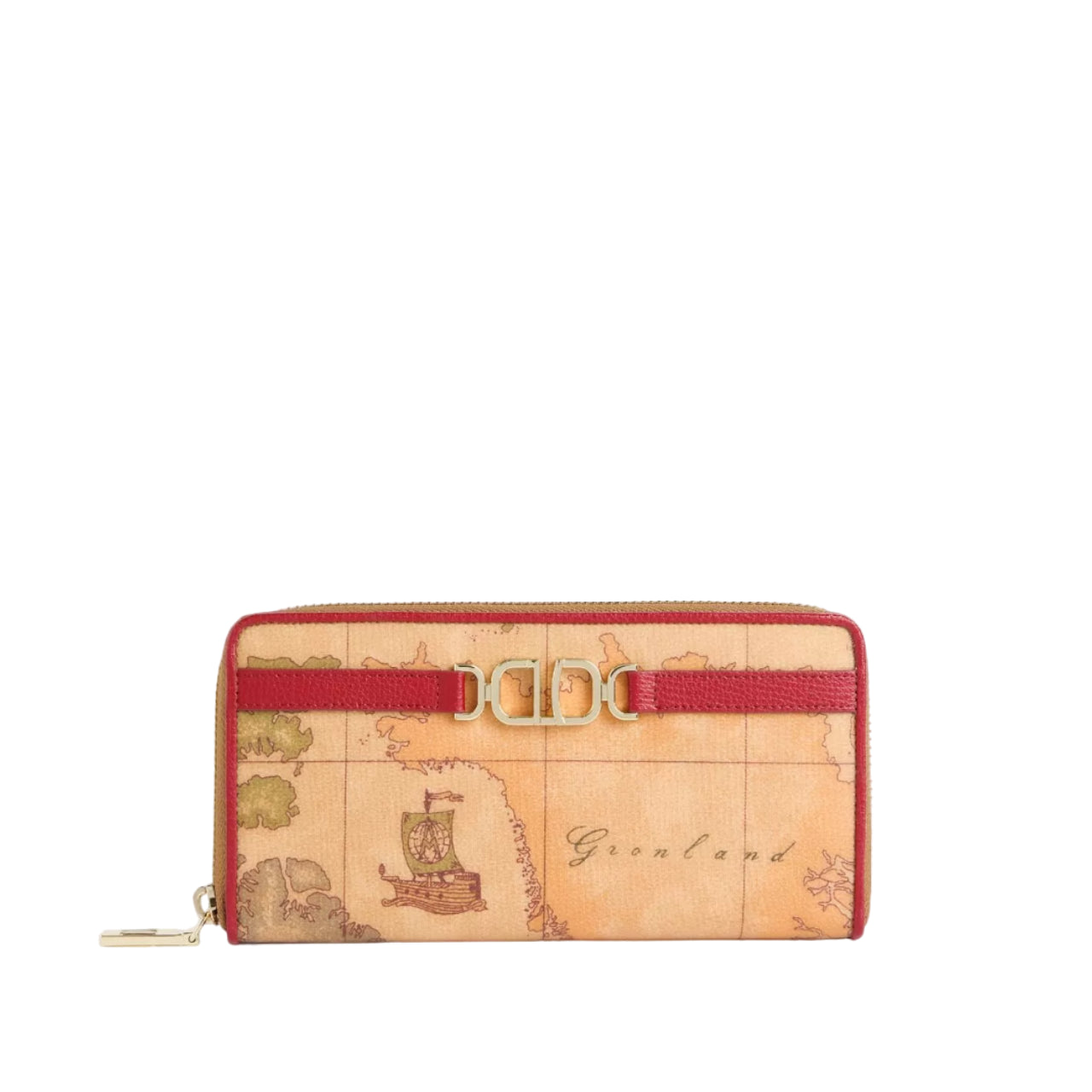 Portafoglio Alviero Martini 1^ Classe Donna 3D Geo Geo Classic/ Lampone