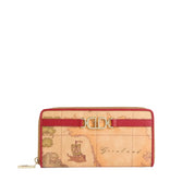 Portafoglio Alviero Martini 1^ Classe Donna 3D Geo Geo Classic/ Lampone