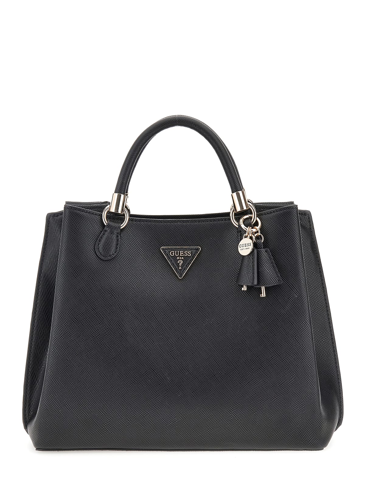 Borsa a Mano Guess Donna Gizele Nero
