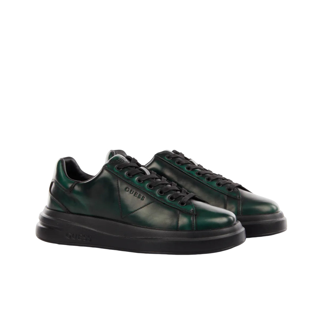 Sneakers Guess Uomo Blagr Verde scuro/nero
