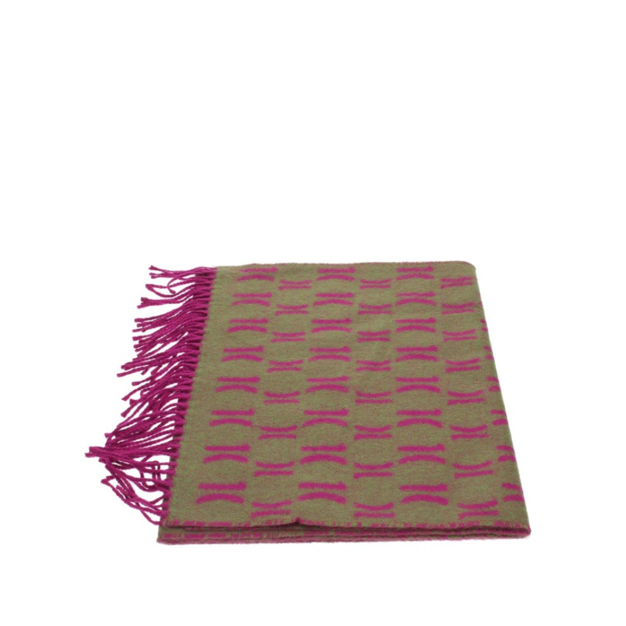 Sciarpa Alviero Martini 1^ Classe Donna Loghi 1C Verde/Fucsia