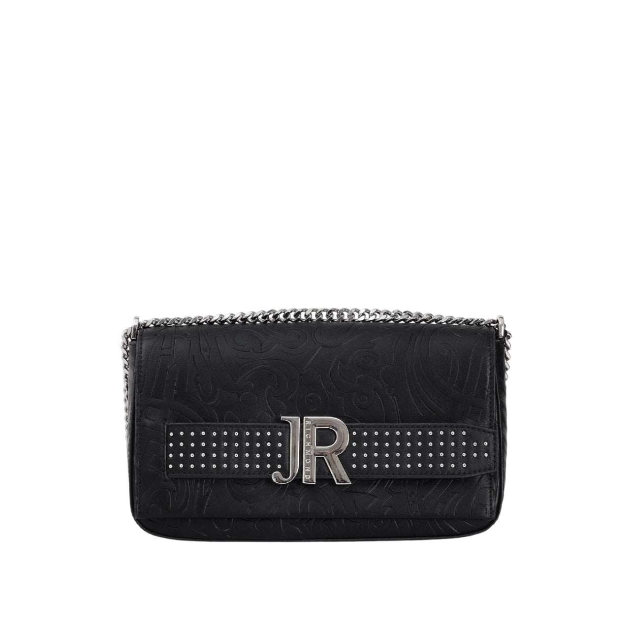 Borsa a Tracolla Richmond Donna Gamix Nero/argento
