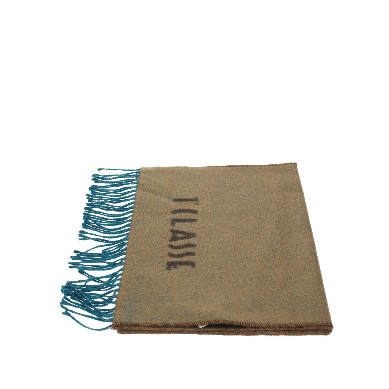 Sciarpa Alviero Martini 1^ Classe Unisex Logo piccolo Marrone/Petrolio