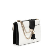Borsa a Tracolla Guess Donna Jorah Bianco/nero