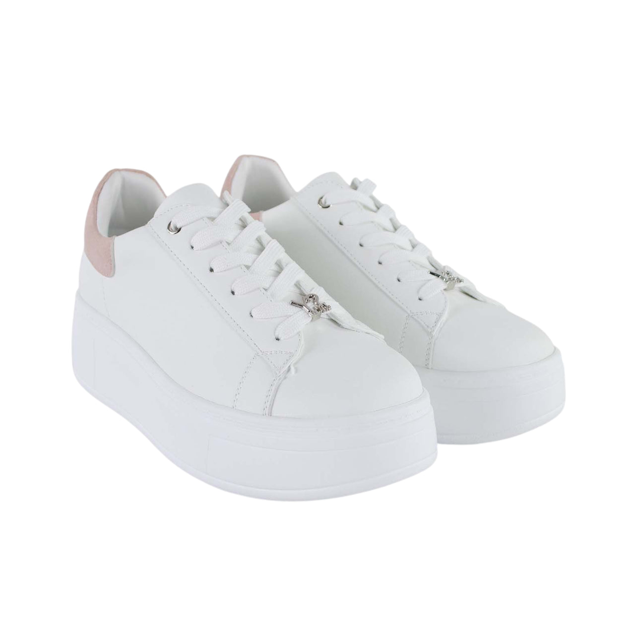 Sneakers Y Not? Donna Nicole Bianco/rosa