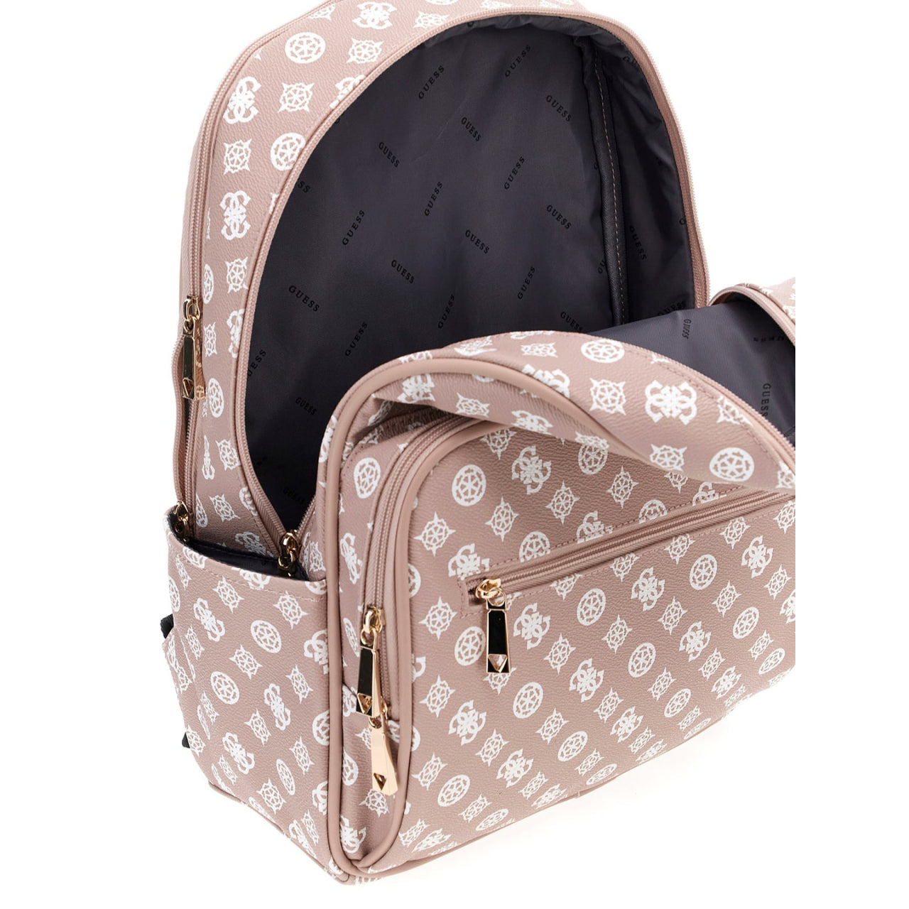 Zaino Guess Donna Wilder Backpack Rosa/bianco