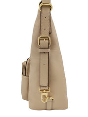 Borsa a Spalla Nannini Donna Tiziana Beige