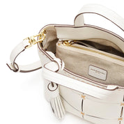 Borsa a Mano Nannini Donna Dania Bianco