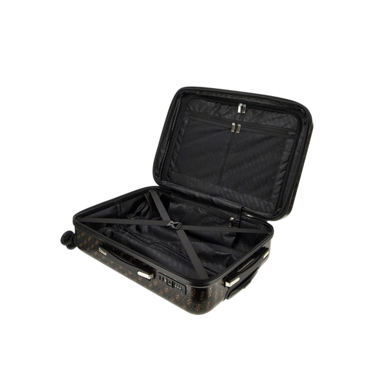 Trolley Guess Unisex JESCO TRAVEL Marrone