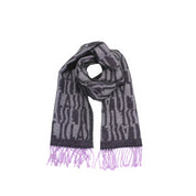 Sciarpa Alviero Martini 1^ Classe Donna Loghi Allover grigio/lilla