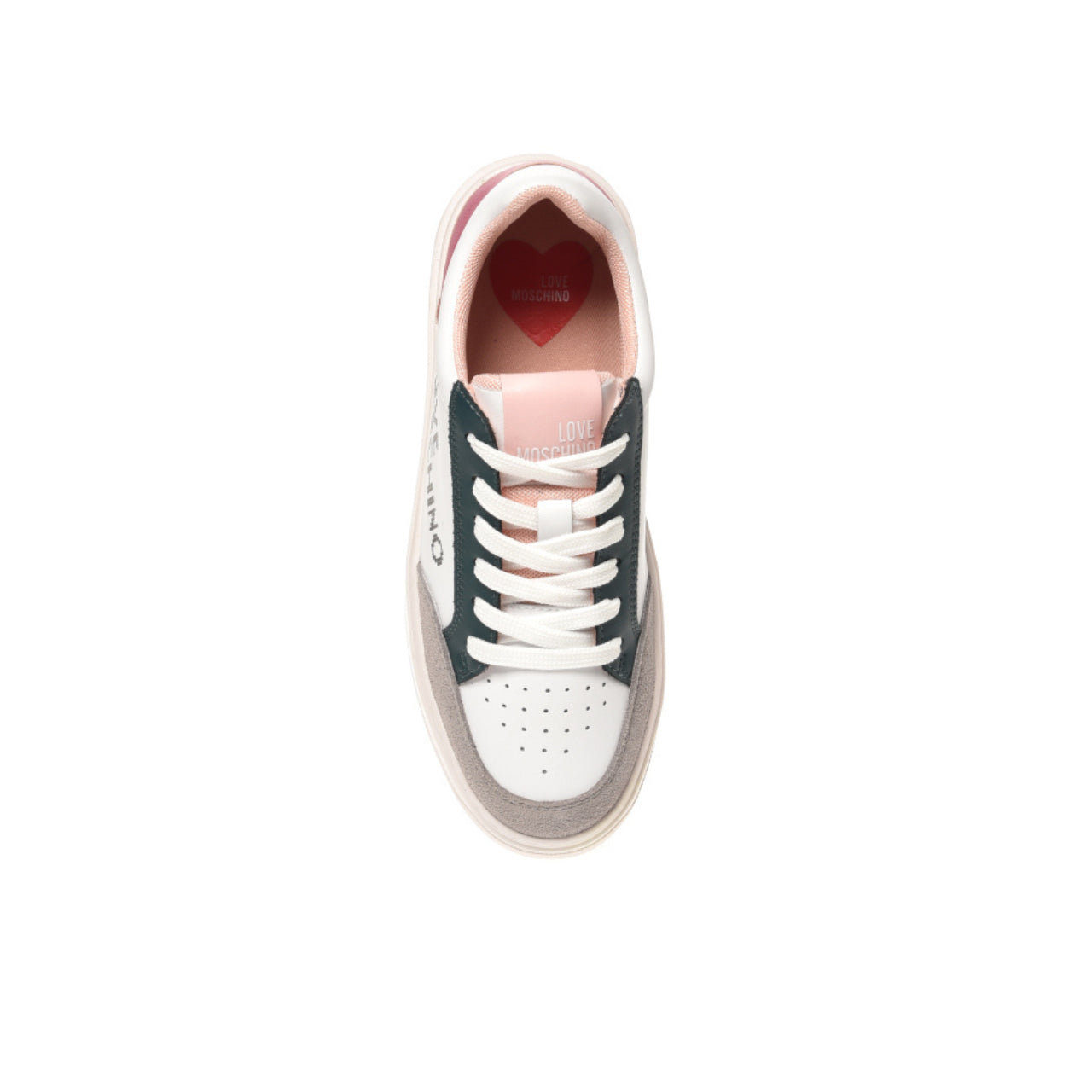 Sneakers Love Moschino Donna Bold love Bianco/multi