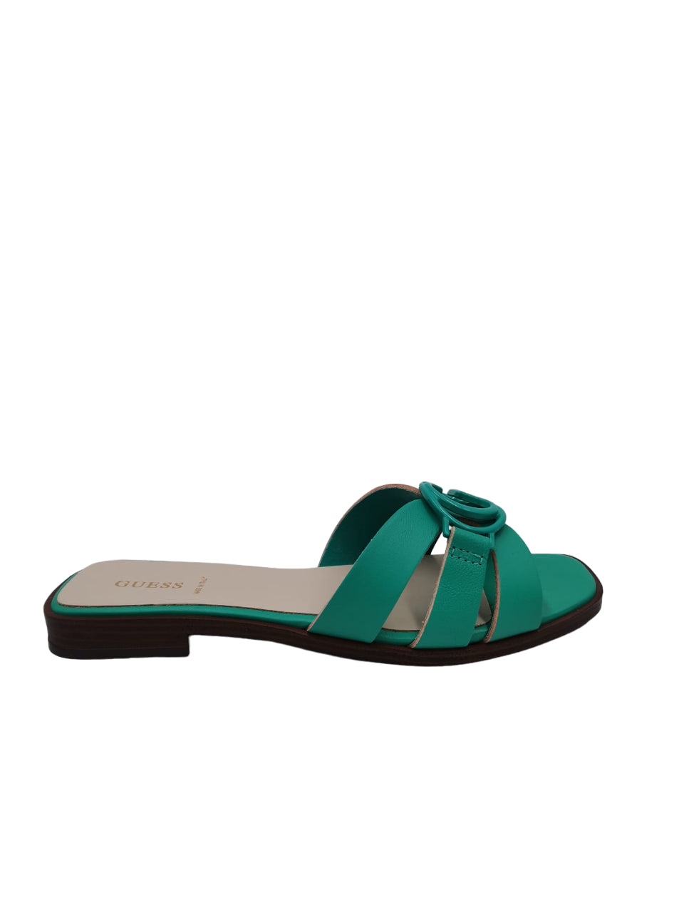 ciabatta Guess Donna Symo Verde